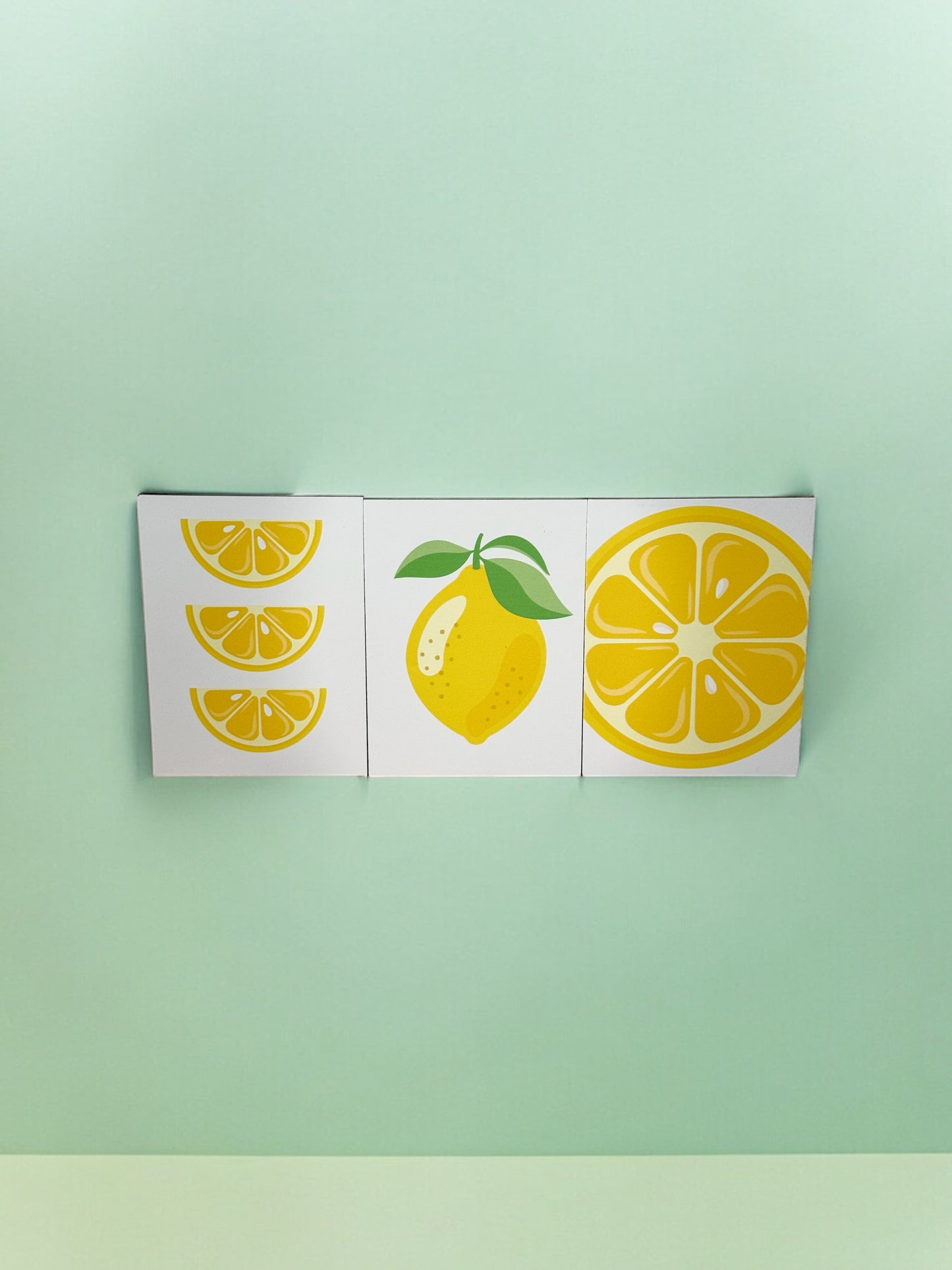Set de impresiones de limones