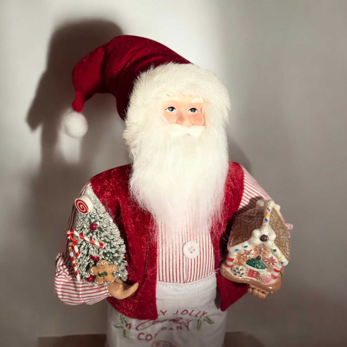 Santa Gingerbread House